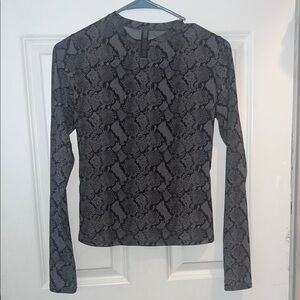 Women's SKIMS Snake Print Top
